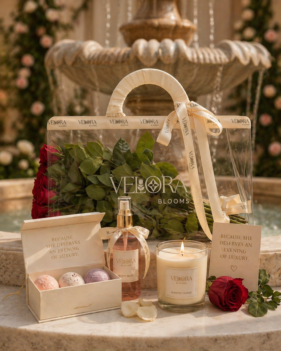 The Luxury Spa Moment